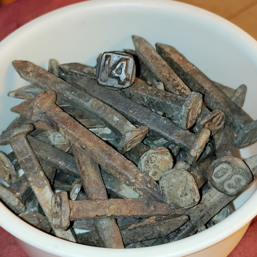 Vintage Railroad Spikes Collection